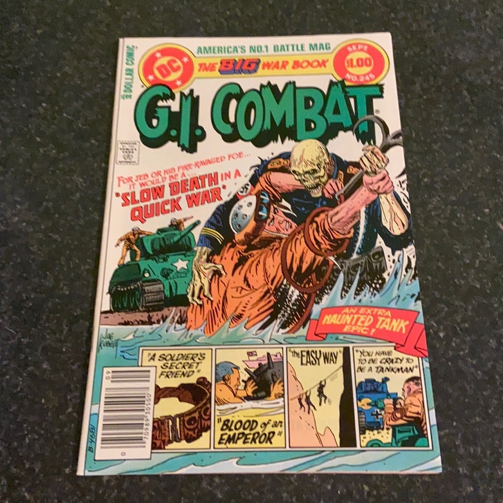 DC G.I. Combat #245 vintage